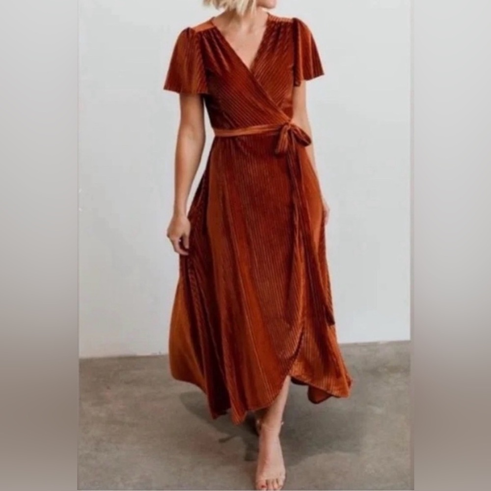 Baltic Born Deep Blue Maxi Dress